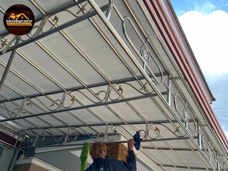 รับเหมาทำโครงหลังคา